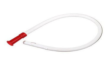 PVC y tế dùng một lần Catheter Thiết bị y tế Giữ lại Catheter nối đỏ